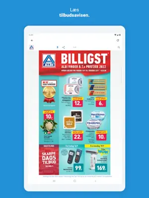 ALDI Tilbud og indkøbsliste android App screenshot 9