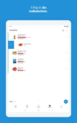 ALDI Tilbud og indkøbsliste android App screenshot 2