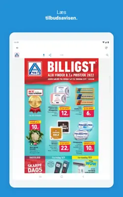 ALDI Tilbud og indkøbsliste android App screenshot 3